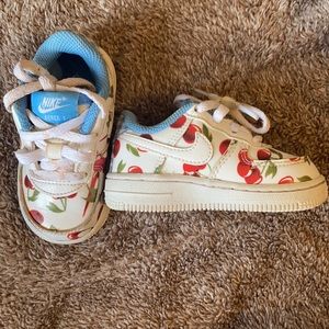 Cherry Nike Air Force 1|Baby Size 5